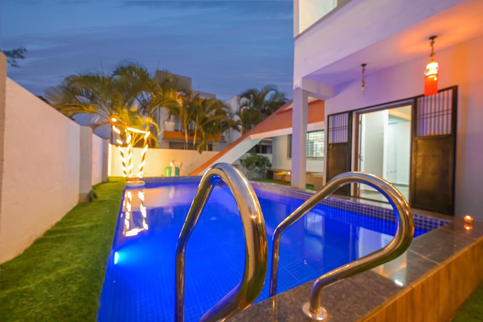Ll Empyrean Stay II Luxury Ll Celestial Unicorn Villa Ll 3Bhk Ll Ac Ll Private Big Pool Ll 罗纳瓦拉 外观 照片