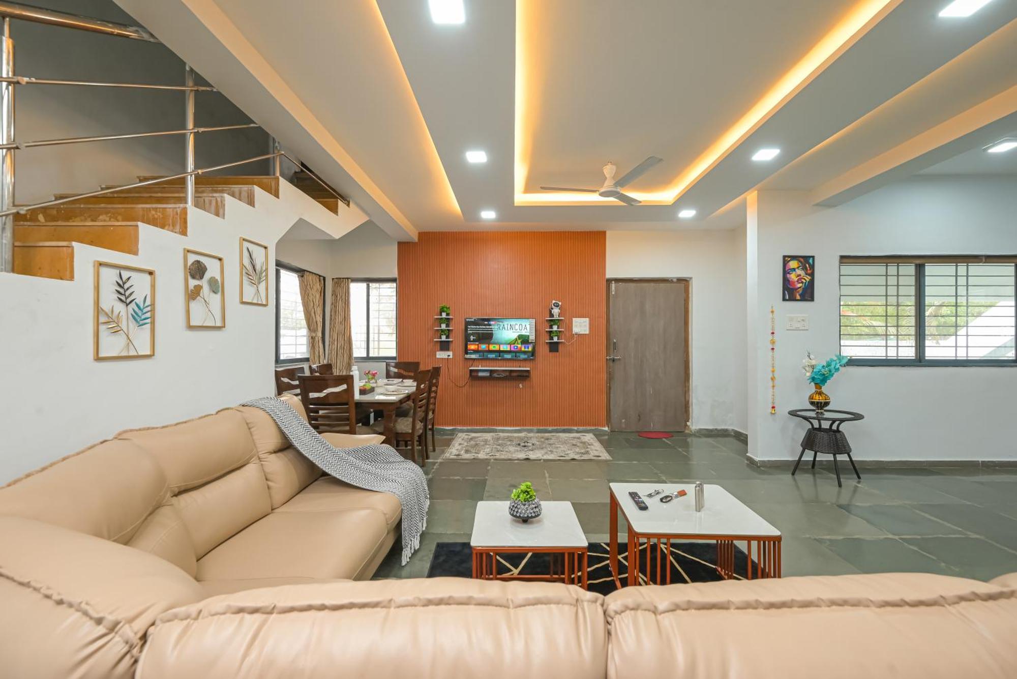 Ll Empyrean Stay II Luxury Ll Celestial Unicorn Villa Ll 3Bhk Ll Ac Ll Private Big Pool Ll 罗纳瓦拉 外观 照片